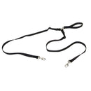 Coastal Dog Walker Tangle - Free Adjustable Leash For Dogs - Black - 1" x 04' - dog leash - 076484039560