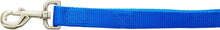 Coastal loops2 double handle leash blue 4ft dog leash
