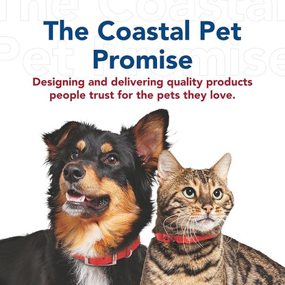 Coastal loops2 double handle leash red 4ft dog leash