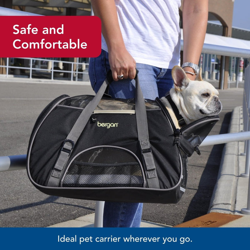 Coastal Pet Bergan Comfort Carrier Dog & Cat Travel Bag - 16" x 8" x 11" - 879213009137