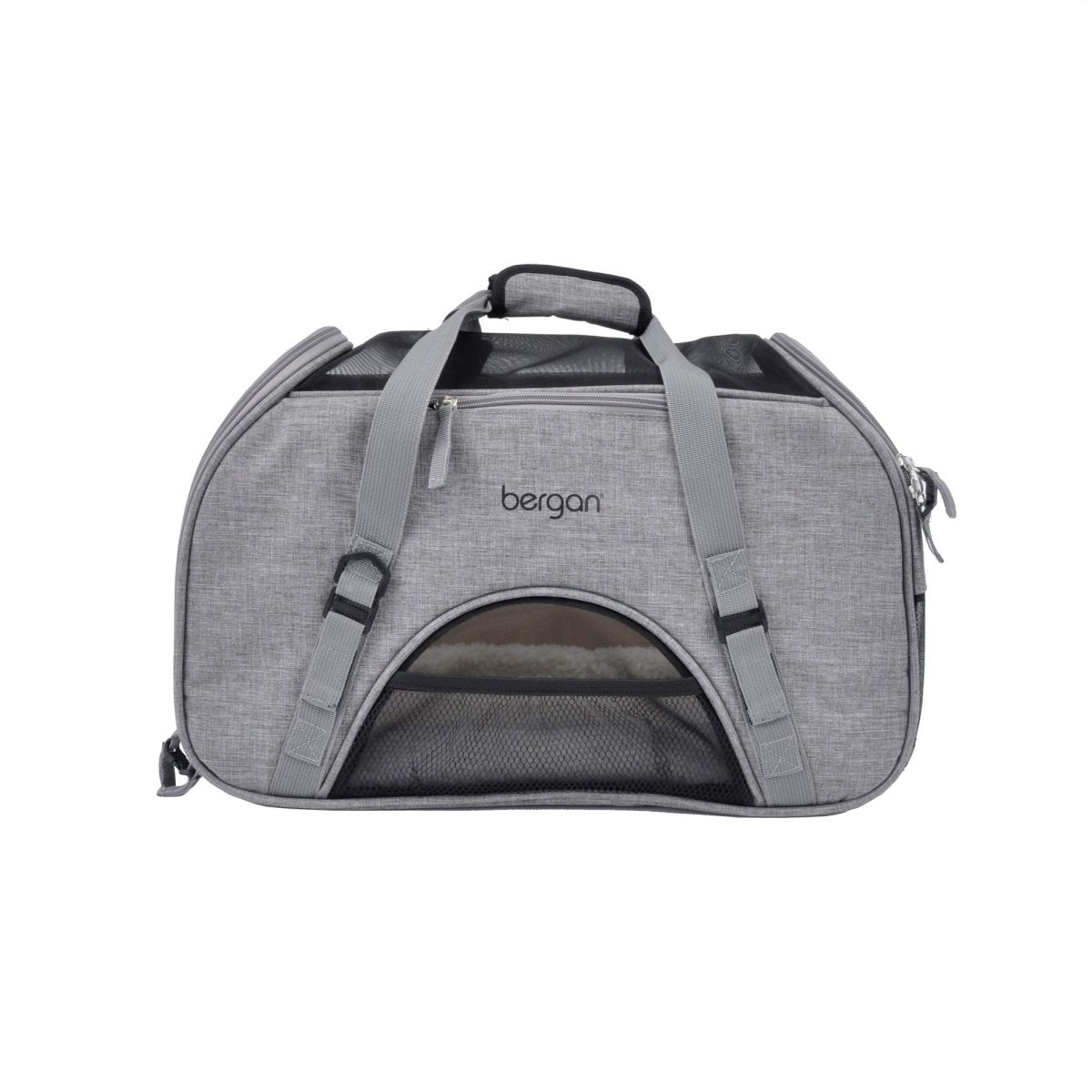 Coastal Pet Bergan Comfort Carrier - Safe, Comfortable Dog & Cat Travel Carrier - 19" x 10" x 13" - 879213009199