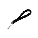 Coastal Pet Double - Ply Dog Traffic Leash - Durable Dog Leash Perfect for Vet Visits - Short Leash for Leash Training - Black - 1" x 12" - dog leash - 076484070105