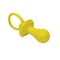 Coastal Pet Rascals Latex Pacifier Dog Toy, Yellow 4.5 - Inch Long - 076484830112