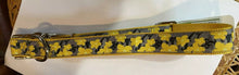 Coastal pet Ribbon Adjustable Dog Collar with Metal Buckle large 18 - 26” yellow daisy