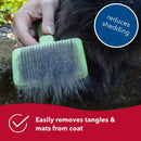 Coastal Pet Safari Cat Self - Cleaning Slicker Brush For Cat - Cat Grooming Supplies - brush - 076484860027