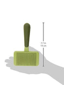 Coastal Pet Safari Dog Self - Cleaning Slicker Brush - Dog Deshedding Brush For Dogs with Short or Long Hair - Prevents Mats and Tangled Hair - Medium - 4.25" x 4.06" - 076484860010