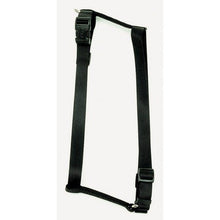 Coastal Standard Adjustable Nylon Dog Harness Black Md 3/4In X 18 - 30In