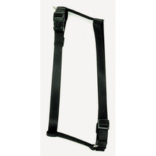 Coastal Standard Adjustable Nylon Dog Harness Black Md 3/4In X 18 - 30In