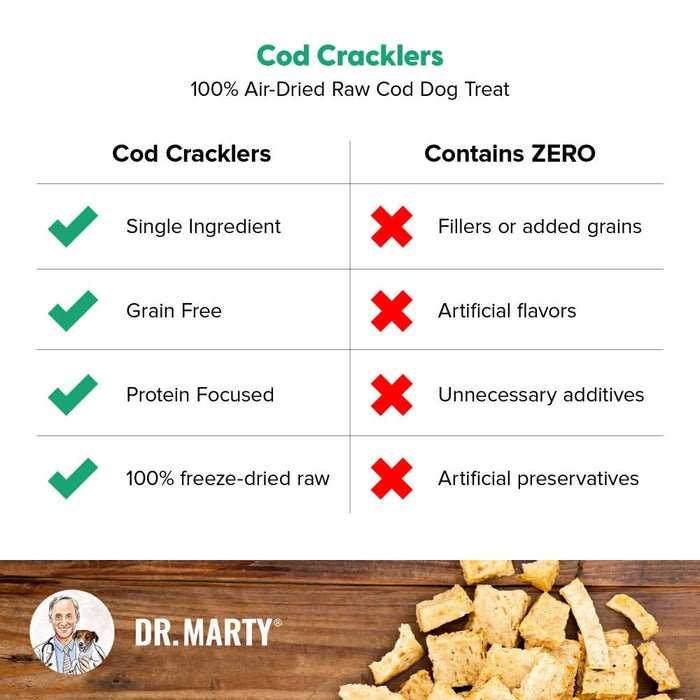 Cod cracklers dr Marty 4 oz