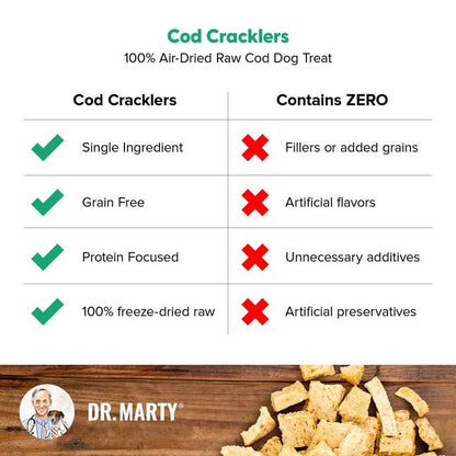 Cod cracklers dr Marty 4 oz