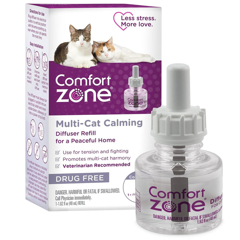 Comfort Zone Multi Cat Calming Diffuser Refills: 1 - Pack - 039079003544