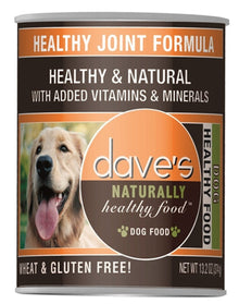 Daves dog food supports healthy joints chicken recipe 13 oz