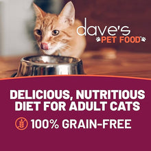 Daves naturally canned cat food shredded chicken and beef dinner in gravy
