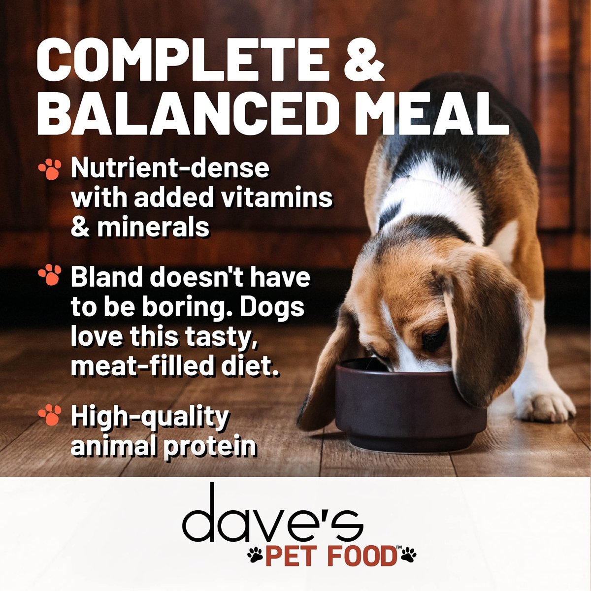 Dave's Pet Food Grain Free Wet Dog Food - 95% Beef & Beef Liver - Single - Source Protein - Limited Ingredients Added Vitamins & Minerals - 12.5 oz Can - wet dog food - 685038118028