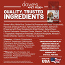 Dave's Pet Food Kidney Support for Dogs with Renal Support - Chicken Formula Crumble - Non - Prescription Low Phosphorus Restricted Diet Dog Food - Added Vitamins Minerals Taurine - Vet Formulated - 4 lb - dog food - 685038118981