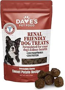 Dave’s Pet Food Renal Friendly Treats - Sweet Potato Recipe