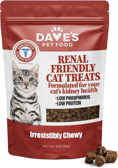 Dave’s renal friendly cat renal treats sweet potato recipe 3oz