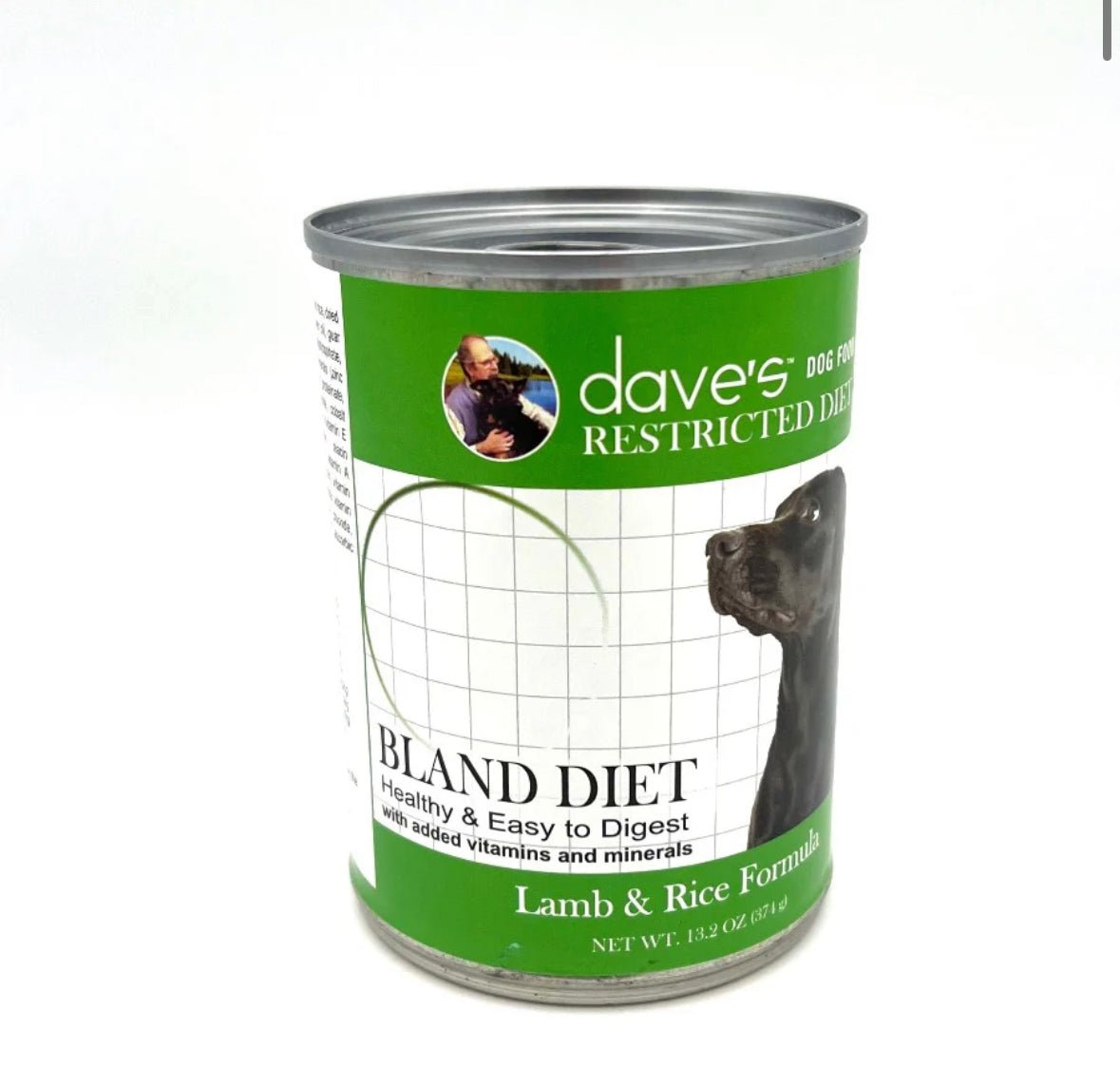 Dave's Restricted Diet Lamb & Rice Canned Dog Food 13.2oz