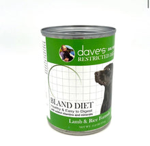 Dave's Restricted Diet Lamb & Rice Canned Dog Food 13.2oz