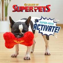 Dc Comics Superpets 9' Pb Plush Squeaker Bone Dog Toy