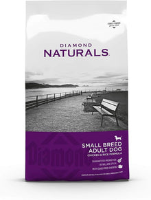 Diamond naturals small breed adult dog chicken & rice formula 6lbs