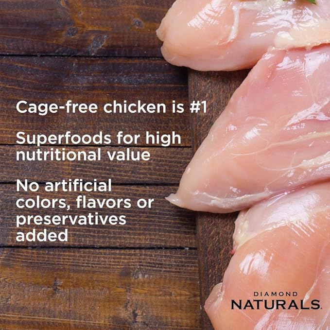 Diamond Naturals Small Medium Breed Puppy Chicken Rice 6lbs