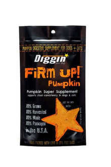 Diggin your dog firm up pumpkin digestive aid 1oz freeze dried pumpkin powder