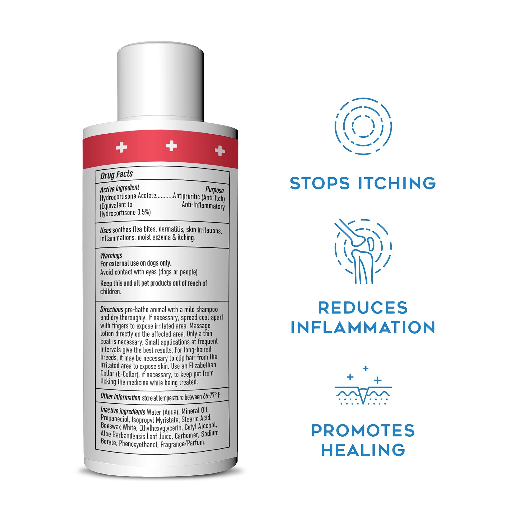 Dogswell Remedy + Recovery 0.5% Hydrocortisone Lotion For Dogs, 4 Oz.