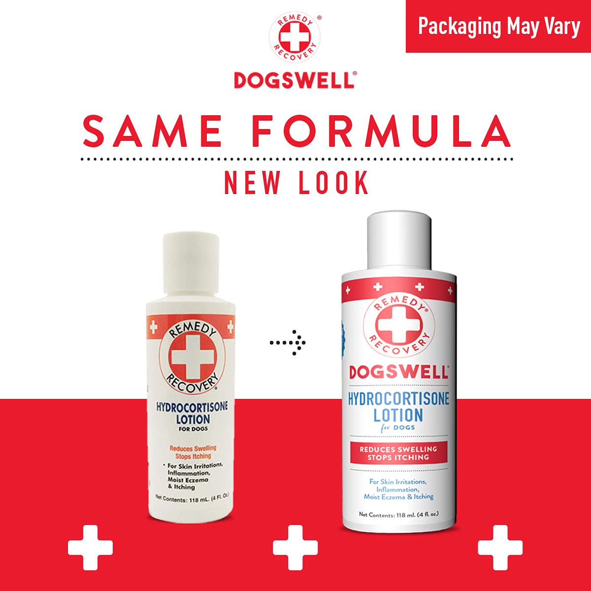 Dogswell Remedy + Recovery 0.5% Hydrocortisone Lotion For Dogs, 4 Oz.