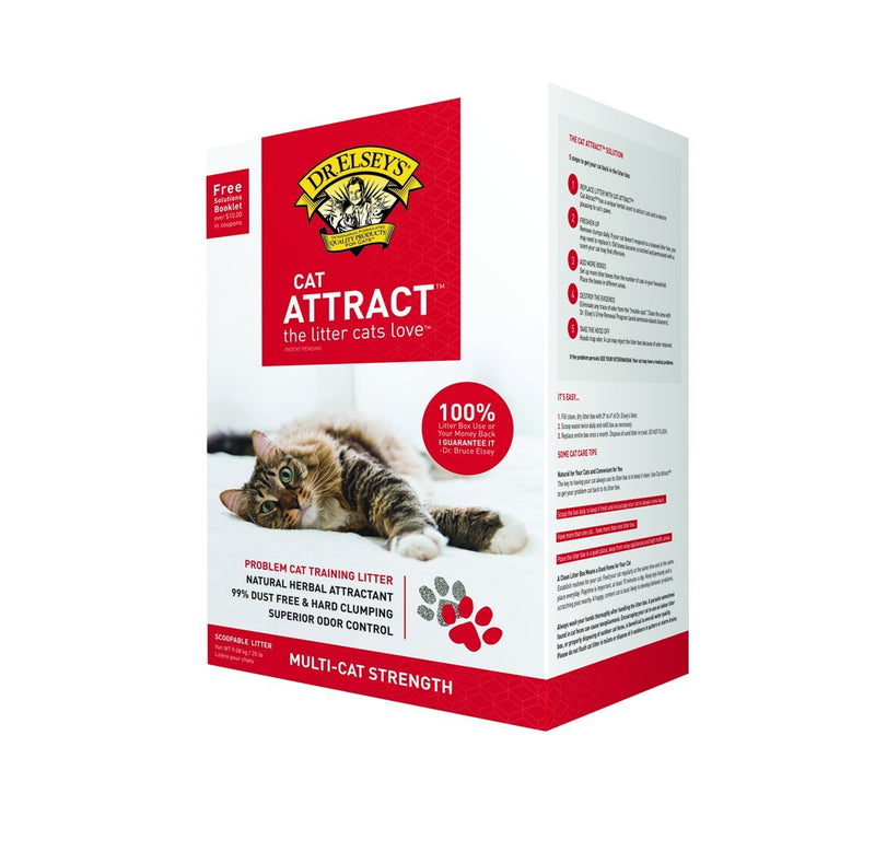 Dr. Elsey's Precious Cat Attract Problem Cat Training Litter - 20 pound box - cat litter - 000338007771