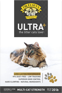 Dr elseys ultra multi cat strength cat litter 20lbs