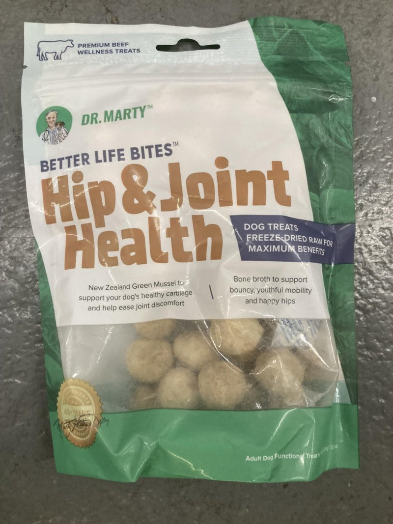 Dr. Marty Better Life Bites Hip & Joint Health Dog Treats - 3.5 oz - 850004357323