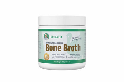 Dr. Marty Better Life Boosters Bone Broth Dog Food - 3.17 Ounces - 850004357828