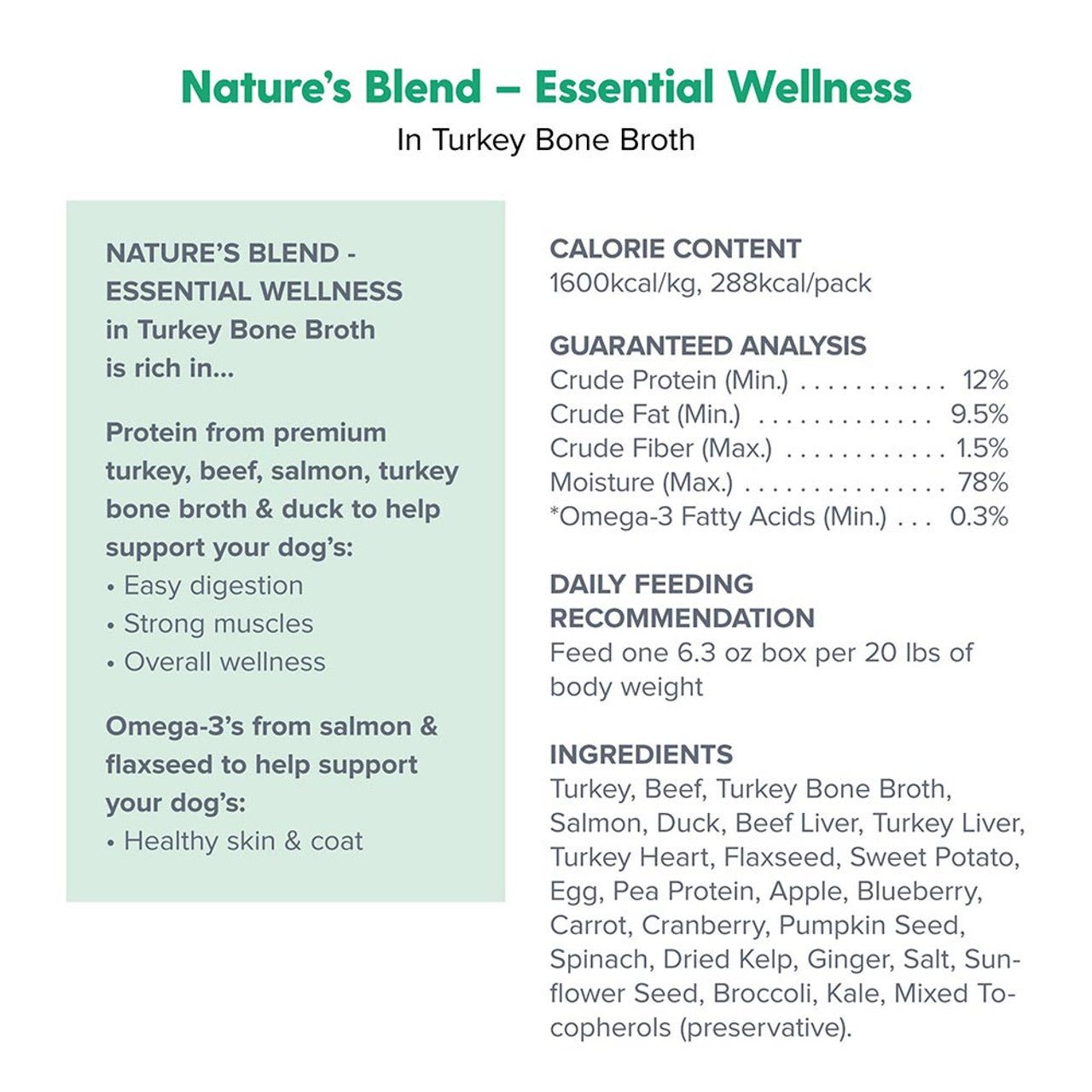Dr. Marty Essential Wellness wet dog food