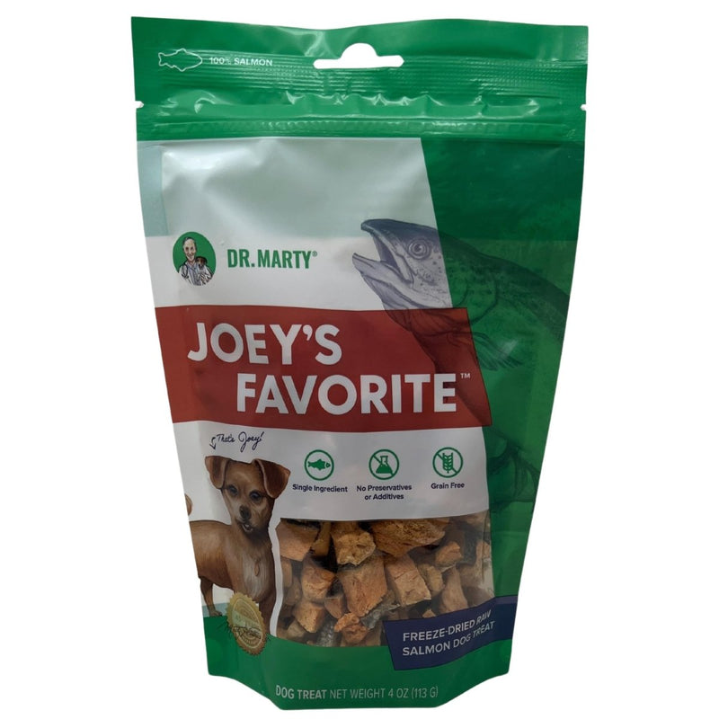 Dr. Marty Joey's Favorite Salmon Dog Treat - 4 oz - 850004357064