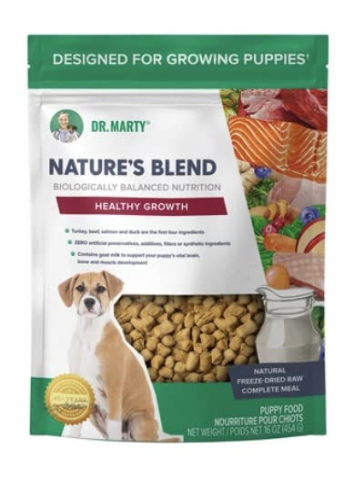 Dr. Marty Nature's Blend Freeze Dried Raw Dog Food - 16 oz - 850004357200