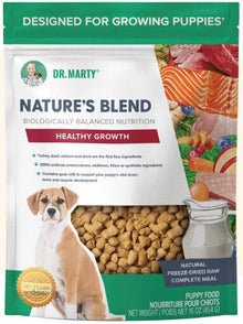 Dr. Marty Nature's Blend Healthy Growth Freeze - Dried Puppy Dog Food 48oz