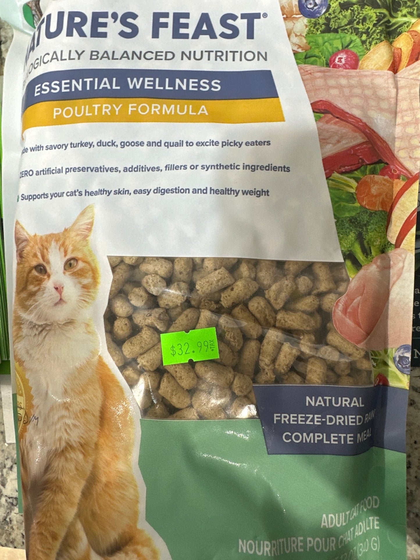 Dr. Marty Nature's Feast Essential Wellness Fish & Poultry Cat Food - 12oz