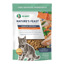 Dr. Marty Nature's Feast Essential Wellness Fish & Poultry Freeze - Dried Raw Cat Food - 12 oz