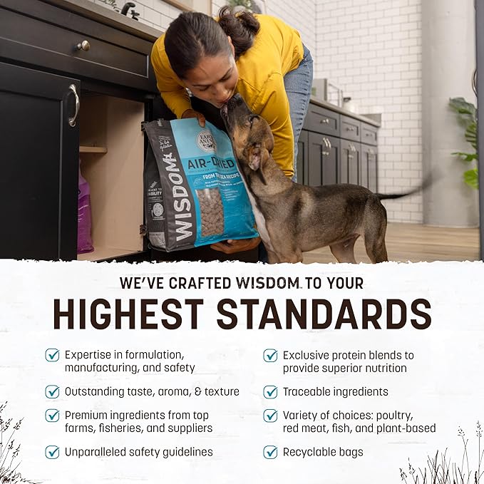 Earth animal air dried from the sea recipe dog food 2lbs