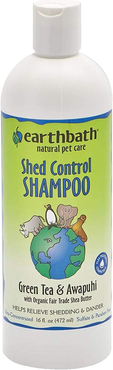 Earth bath shed control shampoo green tea and awapuhi