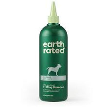 Earth rated dog shampoo short coat 3 in 1 white tea & basil 16oz