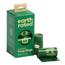 Earth Rated Poop Bags for Dogs Guaranteed Leak Proof and Extra Thick Waste Bag Refill Rolls, Unscented