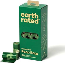 Earth rated unscented poop bags 315ct