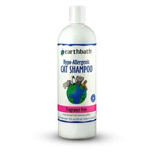 earthbath Hypoallergenic Cat Shampoo - Fragrance Free Cat Shampoo for Allergies and Itching - Cruelty Free Cat Wash - Gentle & Soothing Kitty Shampoo - 16 Oz - cat shampoo - 602644021221
