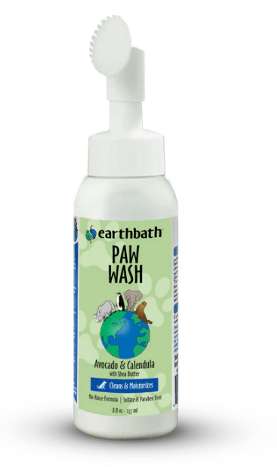 Earthbath paw wash avaocado & calendula