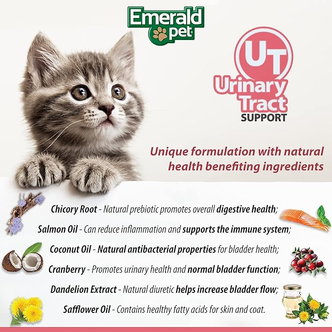Emerald pet feline health chews 2.5 oz