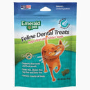 Emerald Pet Feline Tasty and Crunchy Cat Dental Treats Grain Free - Ocean Fish Treats - 3 oz - 853258004043