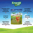 Emerald Pet Feline Tasty and Crunchy Cat Dental Treats Grain Free - Tuna Treats - 3 oz - 853258004036