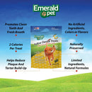 Emerald Pet Feline Tasty and Crunchy Cat Dental Treats Grain Free - Turducky Treats - 3 oz - 853258004081